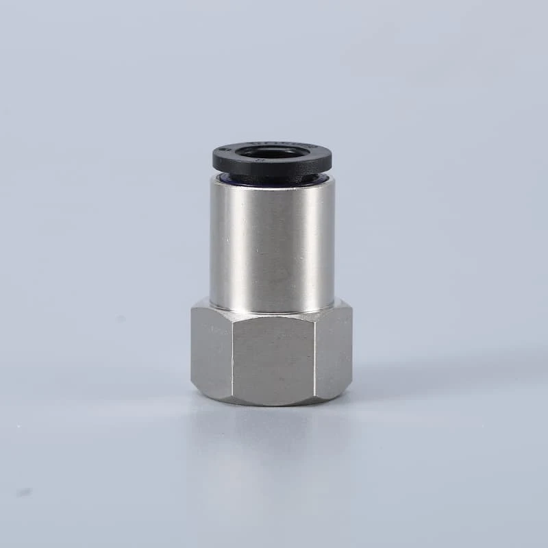 Female Straight Pneumatic Push-in Fitting factory